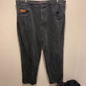 Empyre Men's Black Skater Baggy Jeans Size 40